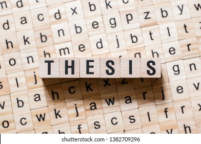 Thesis Images, Stock Photos & Vectors | Shutterstock