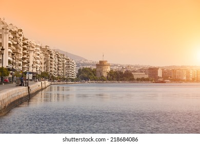 Thessaloniki City In Greece 