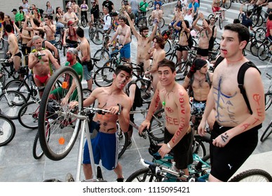 Wnbr Public Nude Asians - Group Of Naked People Stock Photos, Images & Photography ...