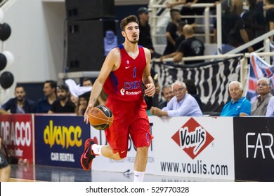 Thessaloniki, Greece - September 8, 2016: De Colo Nando Of CSKA In Action During The Friendly Match PAOK Vs CSKA Moscow