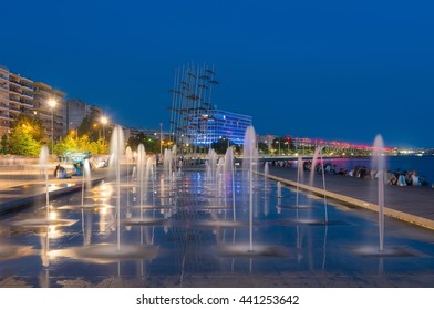 Thessaloniki At Night