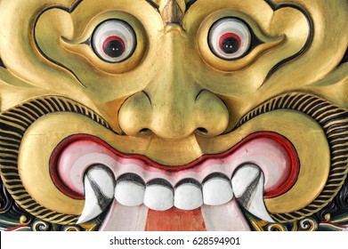 Thet Mask In Yogyakarta Sultanate Palace, Indonesia