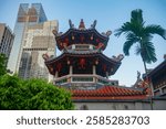 Thian Hock Keng Temple (Palace of Heavenly Happiness) is a Mazu (Matsu) temple on Telok Ayer Street in Chinatown, Outram district of Central Area, Singapore.