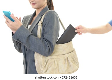 Woman Stealing Images Stock Photos Vectors Shutterstock