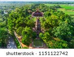 The Thien Mu Pagoda is one of the ancient pagoda in Hue city.It is located on the banks of the Perfume River in Vietnam