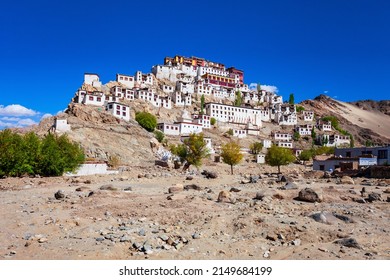 Thikse Gompa or Thiksey Monastery is a tibetan buddhist monastery in Thiksey near Leh in Ladakh, north India