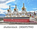 Thiksey Monastery, Thiksey
Located at 11,800 ft, It is a 12 storey complex with many items of Buddhist art. Main point here is the Maitreya Temple installed to commemorate visit of the 14th Dalai Lama