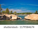 Thimble Island Bridge in Connecticut