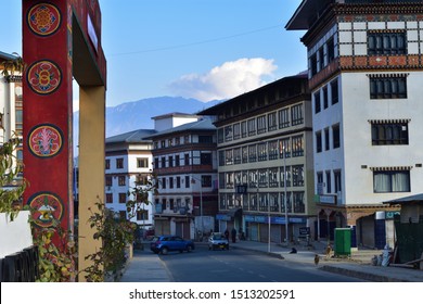 bhutan thimphu city shopping