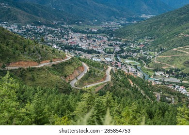 Thimphu Capital City Of Bhutan
