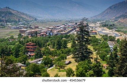 Thimphu city,Capital city of Bhutan