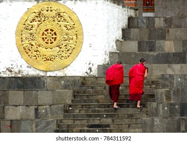 At The Thimpu Dzong