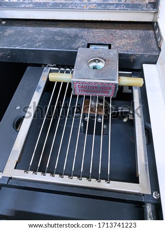 Thin layer chromatography flame ionization detection