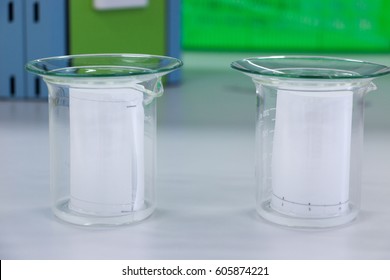 Thin layer chromatography is used to separate components of a plant