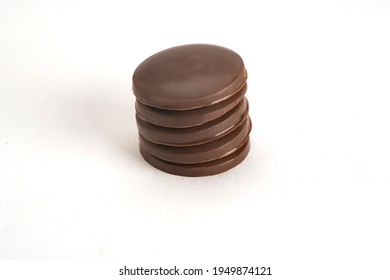 thin milk chocolate with caramel - Shutterstock ID 1949874121