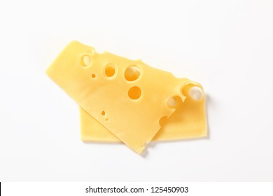 Thin Slice Of Swiss Cheese 
