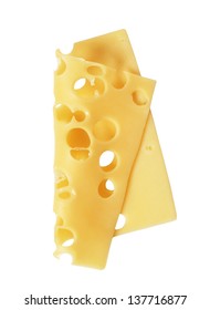 Thin Slice Of Swiss Cheese