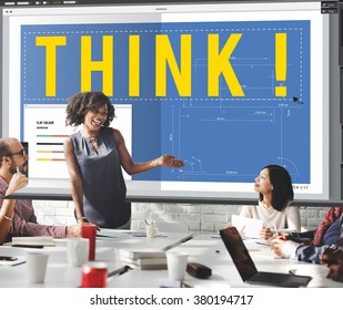 Think Thinking Design Creative Ideas Concept