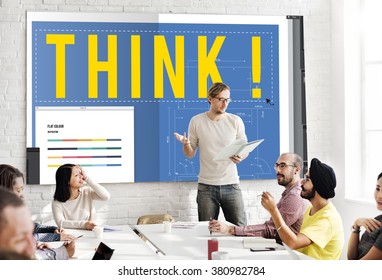 Think Thinking Design Creative Ideas Concept