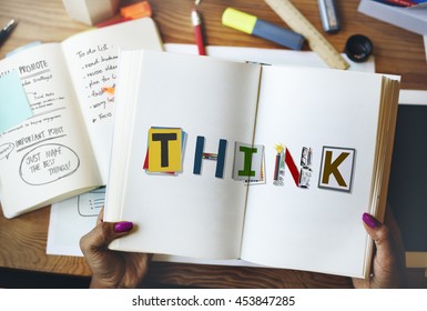 Think Thinking Ideas Skill Start up Concept