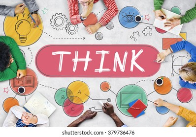 Think Thinking Planning Strategy Creative Concept
