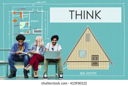 Think Thinking Thoughtful Thoughts Ideas Mind Concept