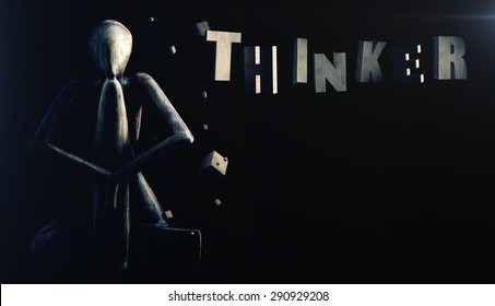 Thinkers in the dark