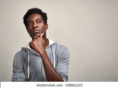 Thinking black man