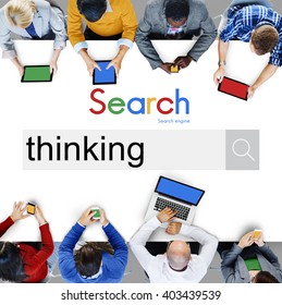 Thinking Ideas Creativity Imagination Intelligence Concept