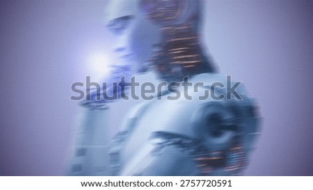 Thinking robot uses advanced technology to create solutions for complex problems
