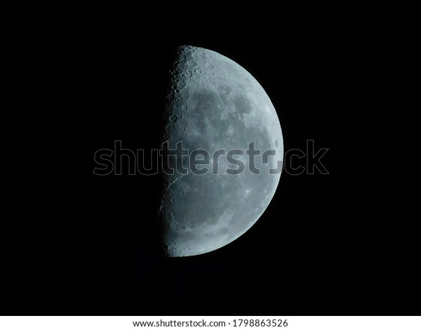 Third quarter phase of the
moon. 