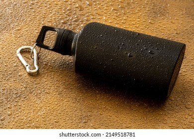 
Thirst Drops Of Water Rain Camping Flask