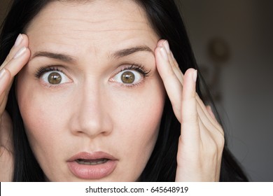 8,377 Woman forehead wrinkles Images, Stock Photos & Vectors | Shutterstock