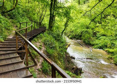 Thirty-three Waterfalls Landmark In Sochi