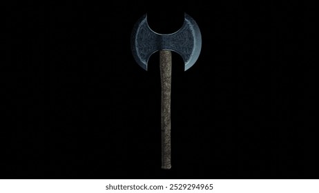 This 3D axe model features a detailed design with realistic textures and sharp edges. Perfect for outdoor, survival, or fantasy-themed projects, showcasing craftsmanship and utility in woodworking, ca - Powered by Shutterstock