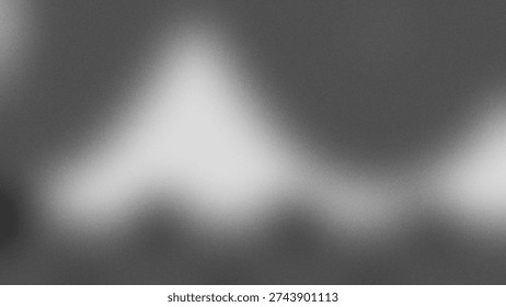 This abstract image features a dynamic interplay of light and shadow across a textured gray background. The soft focus and high contrast create a sense of depth and intrigue, making it a.