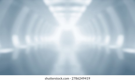 This abstract image features a play of light and shadow, creating geometric shapes and soft hues. The composition evokes a sense of depth and ethereal beauty, perfect for various creative projects.