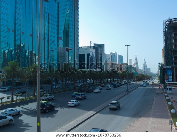 This April Only Around One Million Foreign\
Workers Have Left Saudi Arabia For Good, Which Explains This Light\
Traffic on King Fahad Road Early in The Morning In Riyadh, Saudi\
Arabia, 26-04-2018
