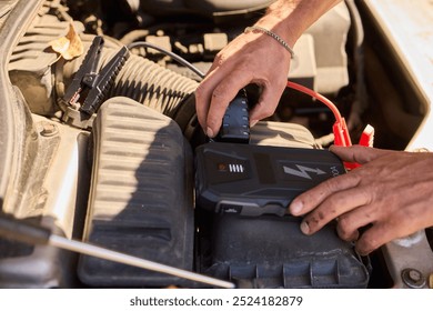 This article offers a practical view on using a portable jump starter in a car engine for emergency efficiency