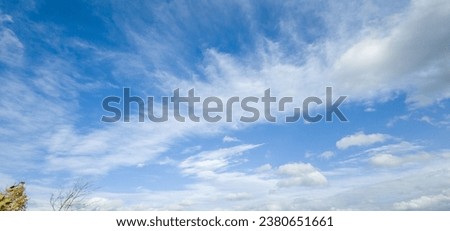In this close-up photo, cumulus and stratus clouds dance across the sky, their shapes intricate and distinct. Cotton tufts of cumulus clouds intertwine with stratus, smooth expanses of stratus clouds
