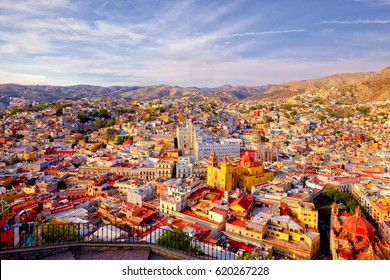 This colorful historical city in central Mexico is full of joy and heritage - Shutterstock ID 620267228