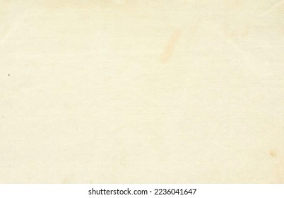 This dirty paper background is dated 1700 from United States, with grunge apricot white and vintage off yellow colors. Features a grungy old book paper and is an empty design. Clean.