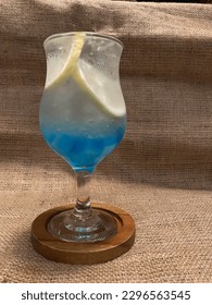 This drink is called blue ocean
