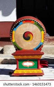 This is a drum, a Korean traditional instrument.