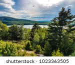 This is Eagle Lake, one of the largest lakes in Acadia National Park in Maine.