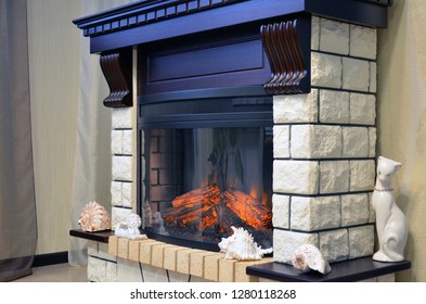 Electric Fireplaces Stock Photos Images Photography Shutterstock