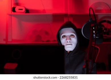 This is the face of a hacker who is knowledgeable with operating systems and other programs. He will exploit flaws and breach the computer system to cause damage.