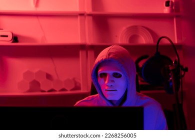 This is the face of a hacker who is knowledgeable with operating systems and other programs. He will exploit flaws and breach the computer system to cause damage.