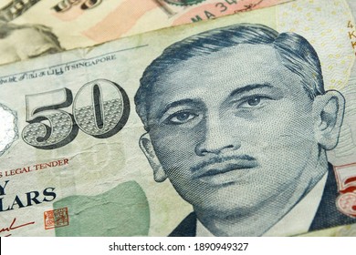  This Fifty Dollars Banknote Shows The Image Of Encik Yusof Bin Ishak, First Singaporean President