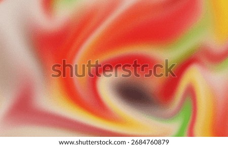 This flowing abstract background showcases warm red and orange hues, creating a visually striking texture. Ideal for adding energy and artistic flair to any design project.